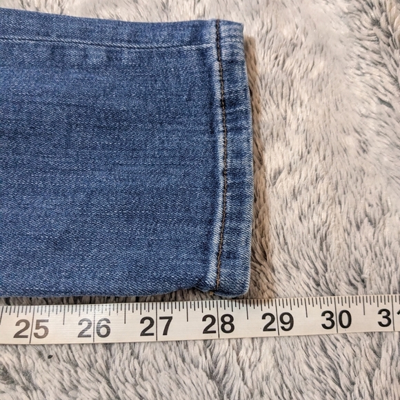 Reformation High Rise Harper Skinny Jeans Blue  Destin  Size 29 - Picture 7 of 11